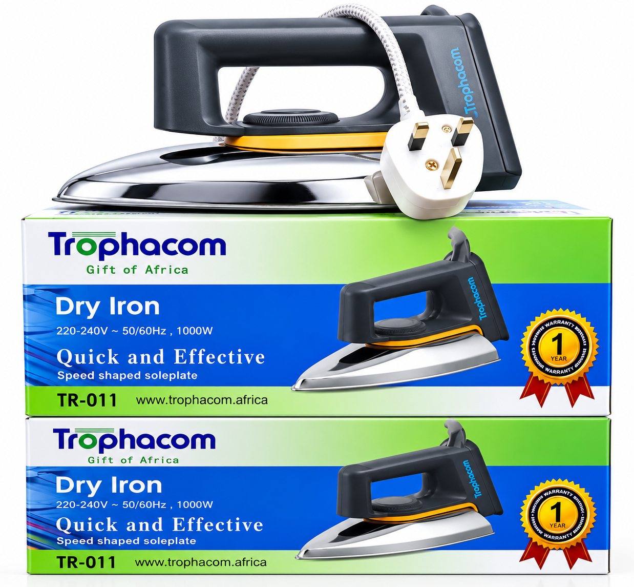 Dry iron 1000 W – Trophacom TR-011
