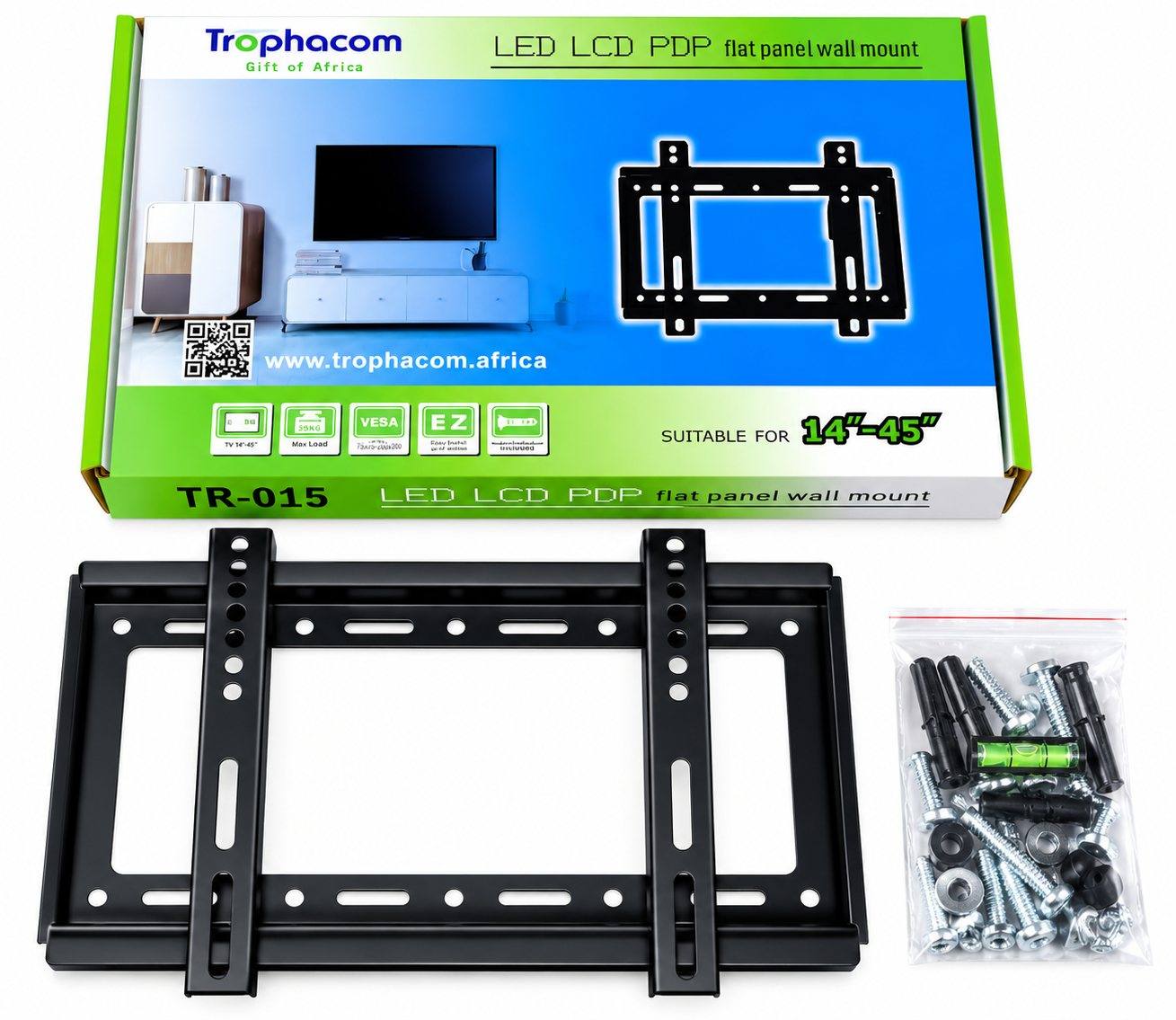TV wall mount 14″–45″ – Trophacom TR-015