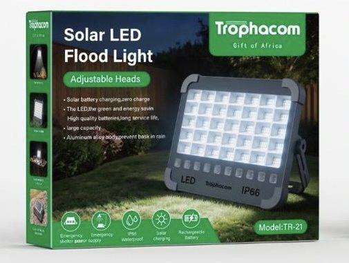 Solar LED flood light – Trophacom TR-21
